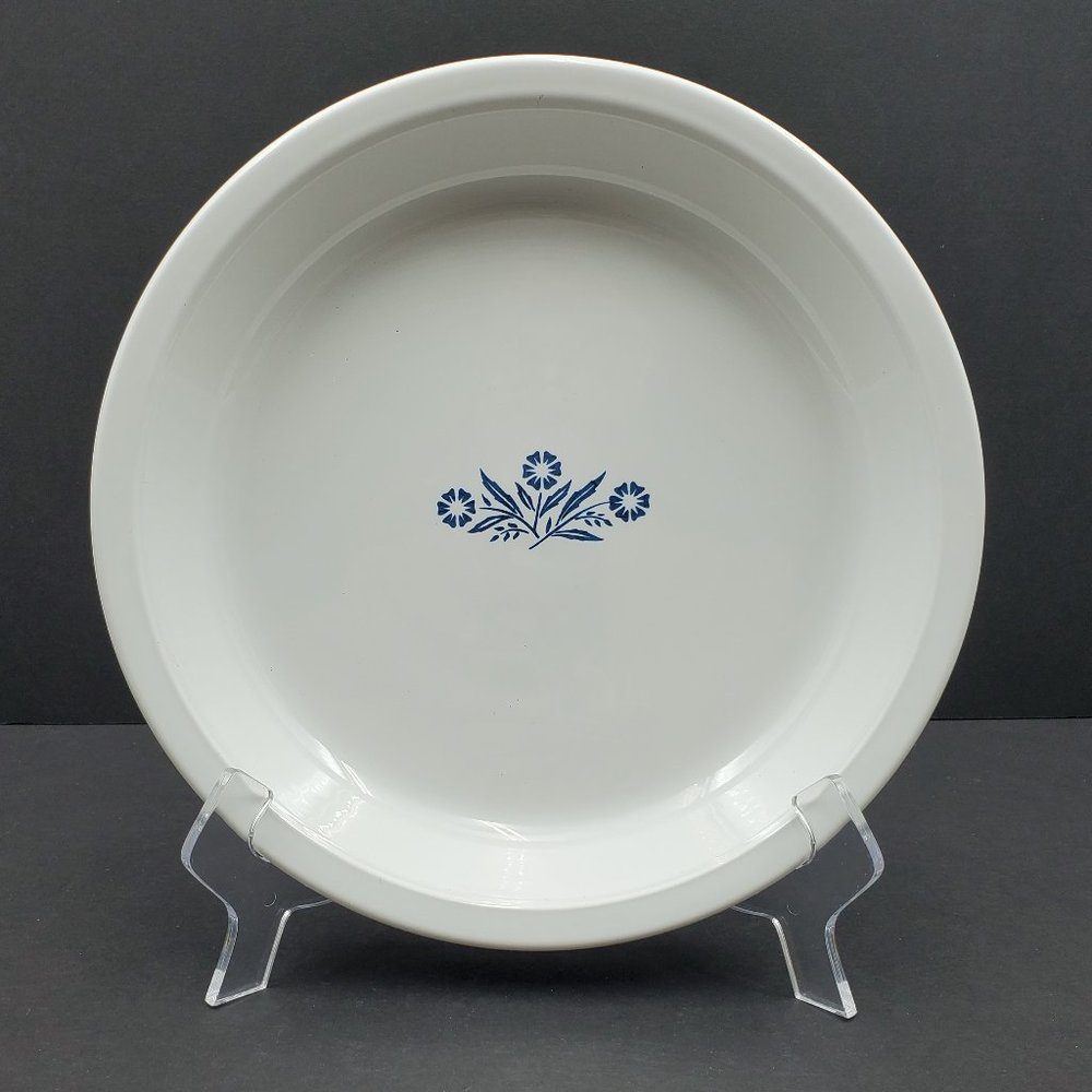 Corningware Cornflower Blue Pie Plate 9" Serving Dish P-309 Serving Plate